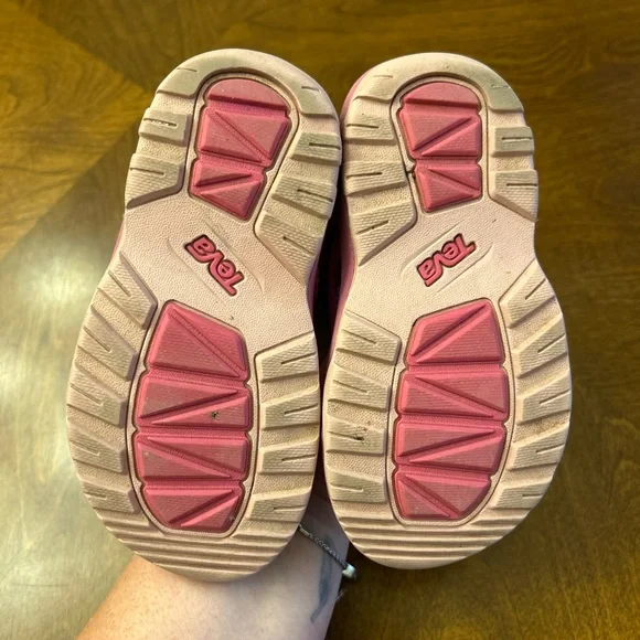 Teva Toddler Pink Mesh Sandals - Picture 5 of 5